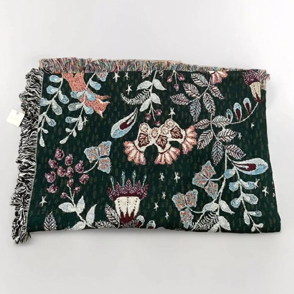 Anthropologie WILLA COTTON WOVEN THROW BLANKETStyle No. 92729672